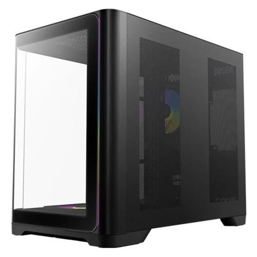 PC-Gehäuse Antec C5 Curve ARGB ATX USB-C Glas Schwarz