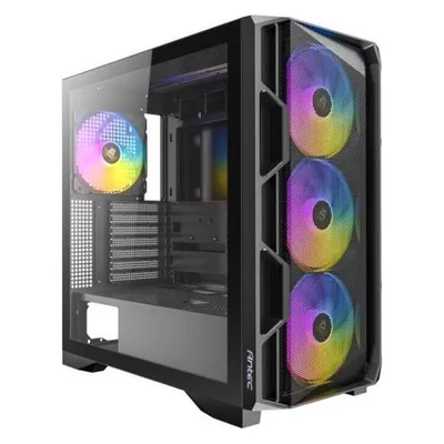 PC-Gehäuse Antec AX-1000 ARGB Midi Tower Schwarz Glas ATX EATX ITX mATX