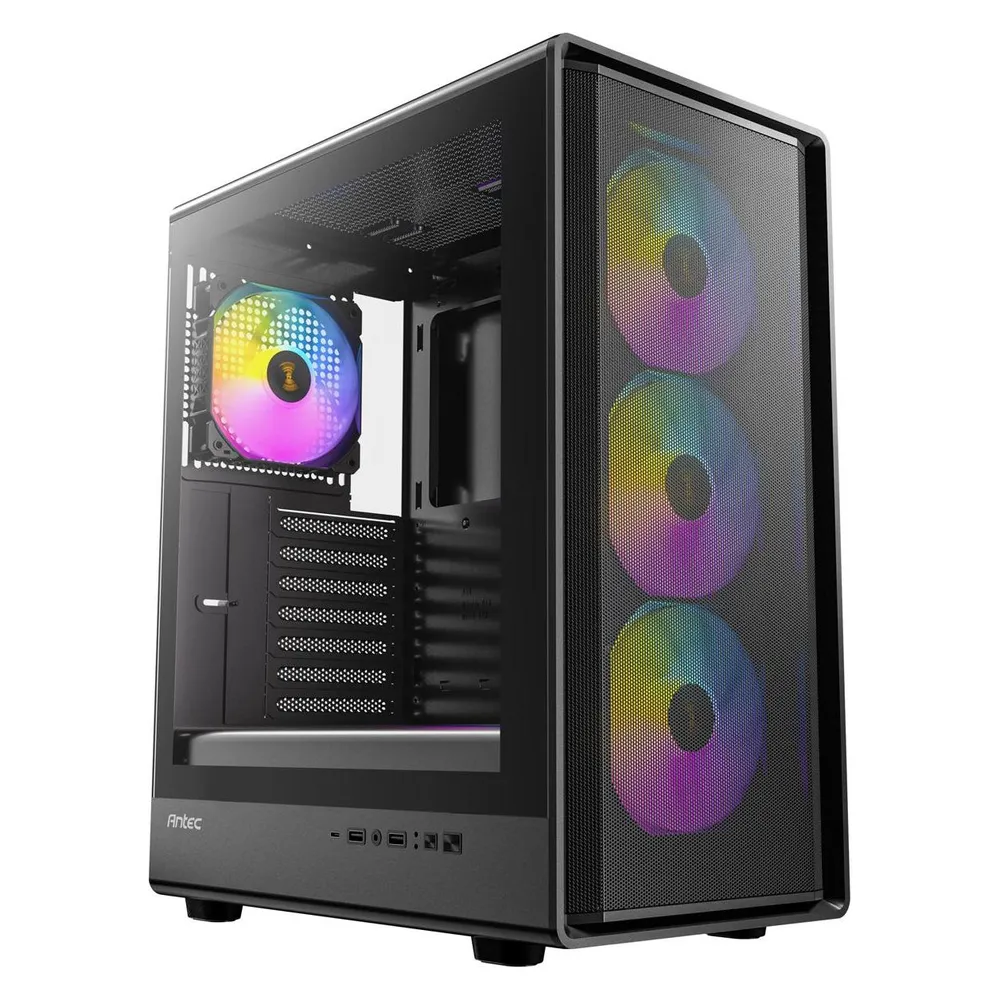PC-Gehäuse Antec P6 NEO ARGB Mitteltower ATX ARGB-Beleuchtung