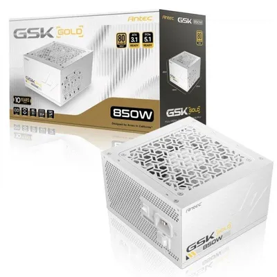 Netzteil Antec GSK850 v2 850W 80 Plus Gold modular Weiß PCIe 5.1 ATX 3.1