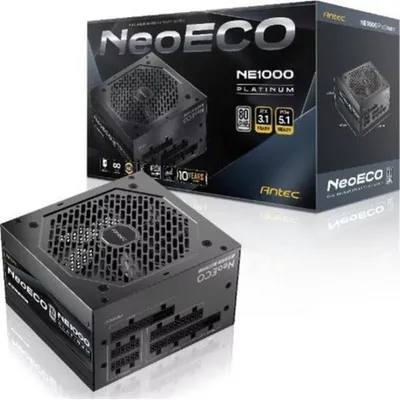 Fuente de Alimentación Antec NeoECO 1000W 80+ Gold modular
