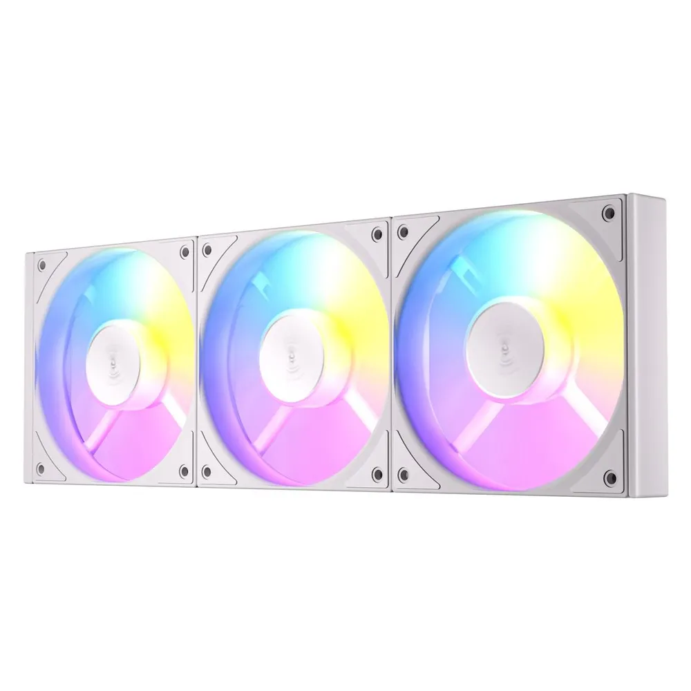Ventilator ANTEC Connect 120 ARGB Weiß (x3) PWM 120 mm Ventilator ANTEC Connect 120 ARGB Weiß (x3) PWM 120 mm