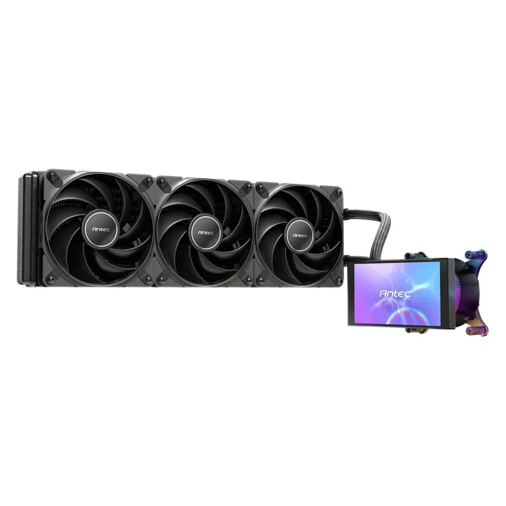 Wasserkühlung Antec Vortex View 360 ARGB 3x120 mm LCD Intel AMD