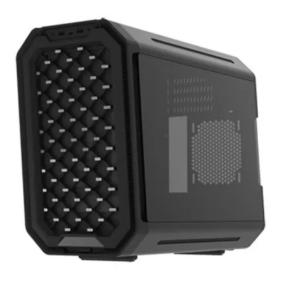 Antec Dark Cube Tempered Glass USB-C Schwarz