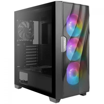 Antec DF700 Flux Midi-Tower, gehärtetes Glas, USB 3.0, schwarz