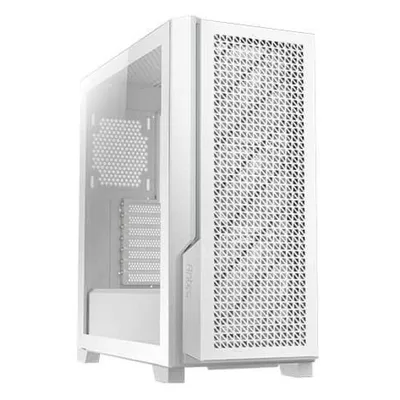 Antec P20c Midi-Tower, gehärtetes Glas, USB-C, weiß