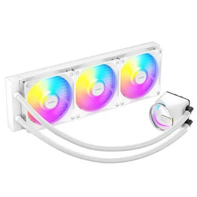 Flüssigkeitskühlung Antec Skeleton 360 360mm 3 Lüfter ARGB Weiß
