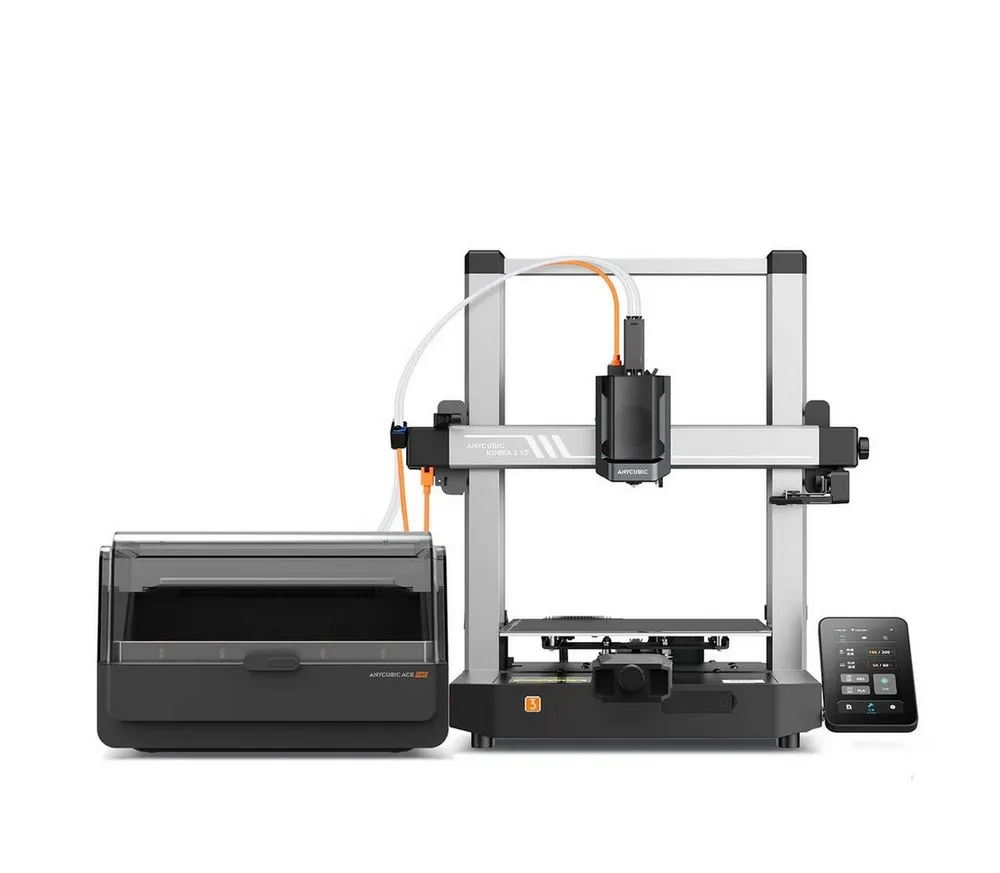 ANYCUBIC 3D-Drucker Anycubic Kobra 3 V2 Combo, Multicolor- & Multimaterialdruck mit ACE Pro