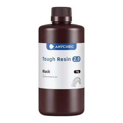 3D-Druckerharz Anycubic Tough Resin 2.0 Black hohe Flexibilität Präzision