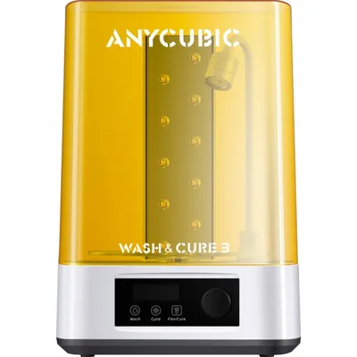 Reinigungs- und Aushärtegerät Anycubic Wash & Cure 3.0 3L Flexicure Goodeneck UV 405 nm Weiß