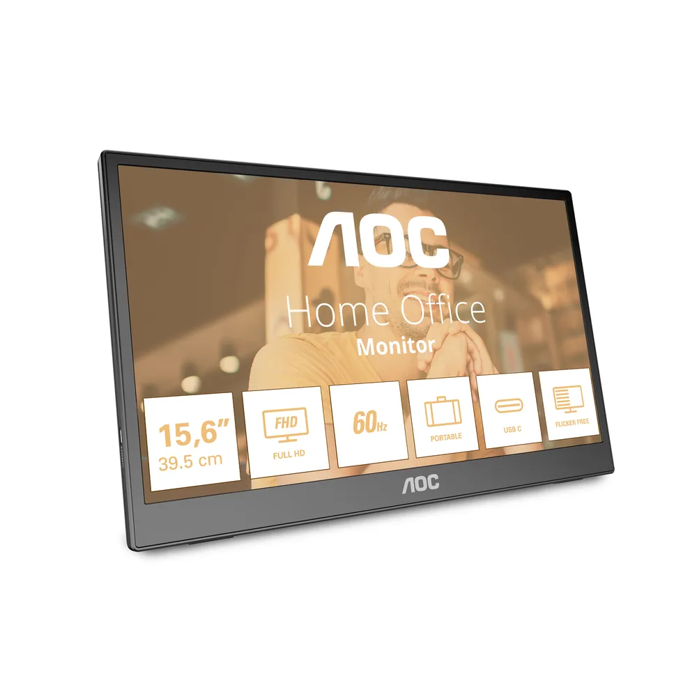AOC 16T3EA | 16t3ea | LED-Monitor - 40.6 cm (16") (15.6" sichtbar)