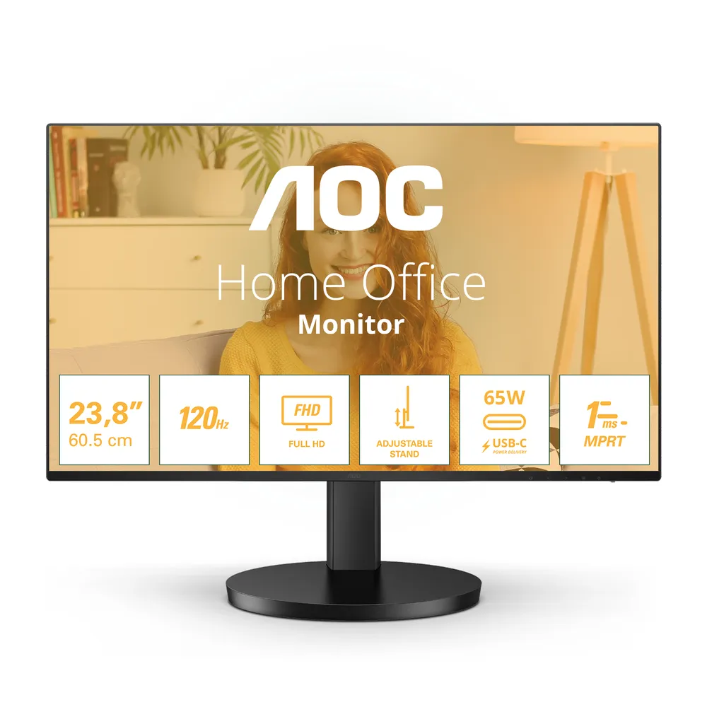 AOC Basic-line 24B3CF2 Monitor 60.5 cm (23.8") Full HD | 24b3cf2 | IPS - 4ms