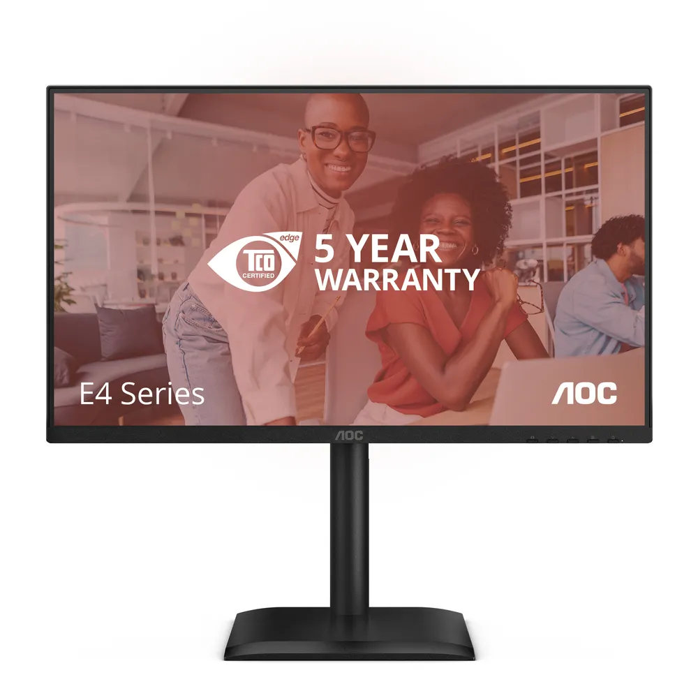 AOC 24E4U Monitor 60.5cm (23.8") Full HD | 24e4u | IPS - 4ms