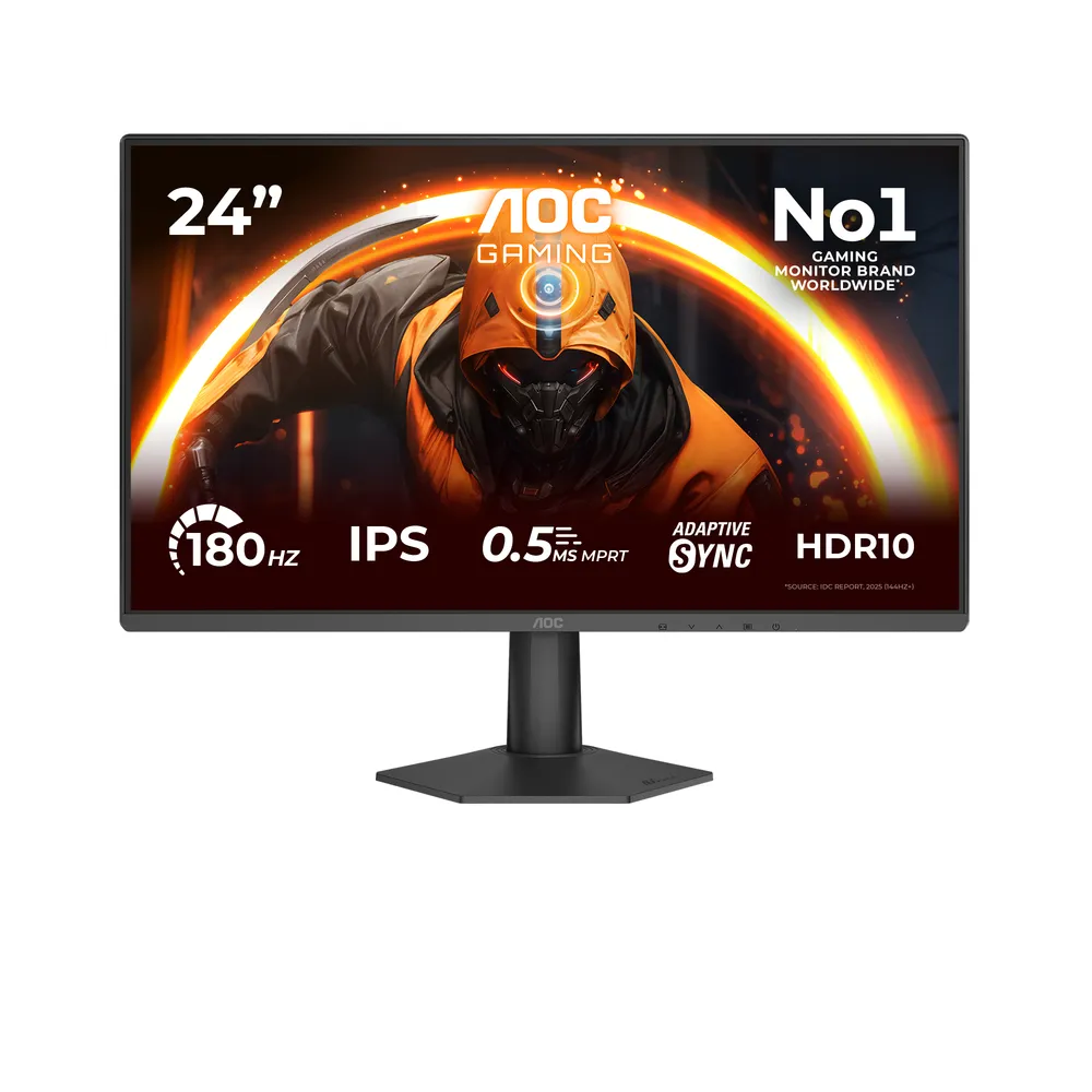 Monitor AOC 24G50F 24" FullHD 180Hz IPS G-SYNC HDR10 0,5ms
