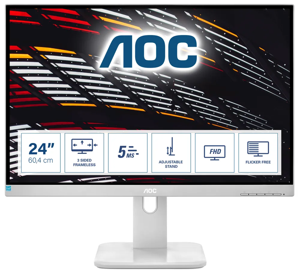 AOC 24P1/GR | 24p1/gr | LED-Monitor - 60.5 cm (23.8")