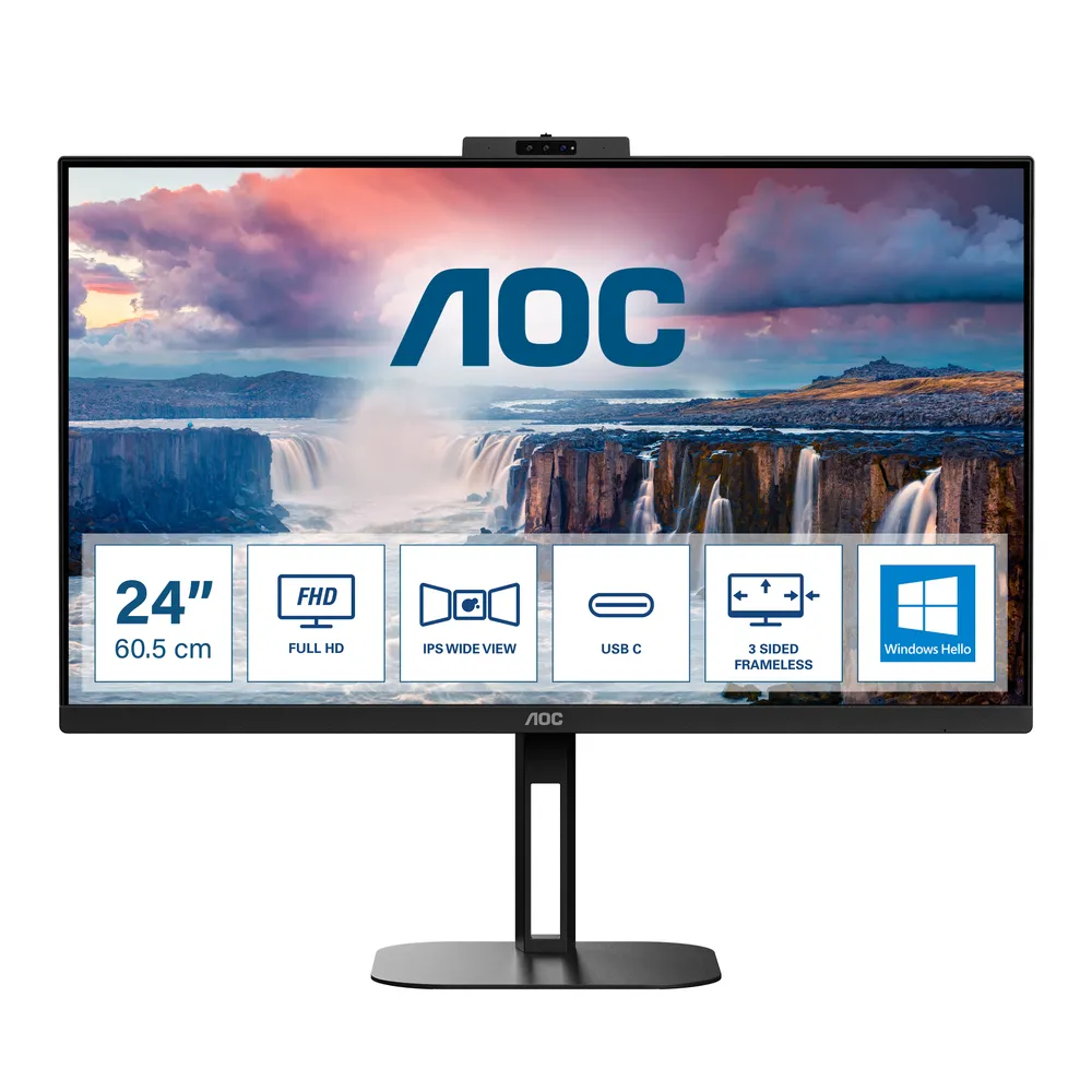 AOC Value-line 24V5CW/BK | 24v5cw/bk | V5 series - LED-Monitor