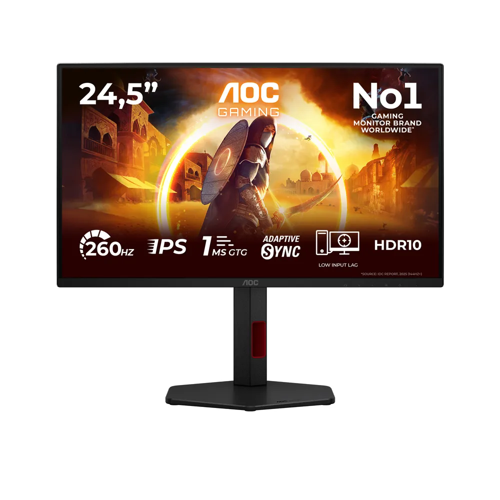 Monitor AOC G4 25G4ZR 24,5" Full HD 260Hz Fast IPS HDR10 1ms Höhenverstellbar