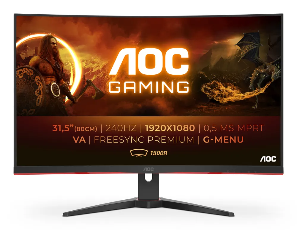 AOC C32G2ZE Curved-Gaming-Monitor 81.3cm (32") | c32g2ze | Full HD - VA