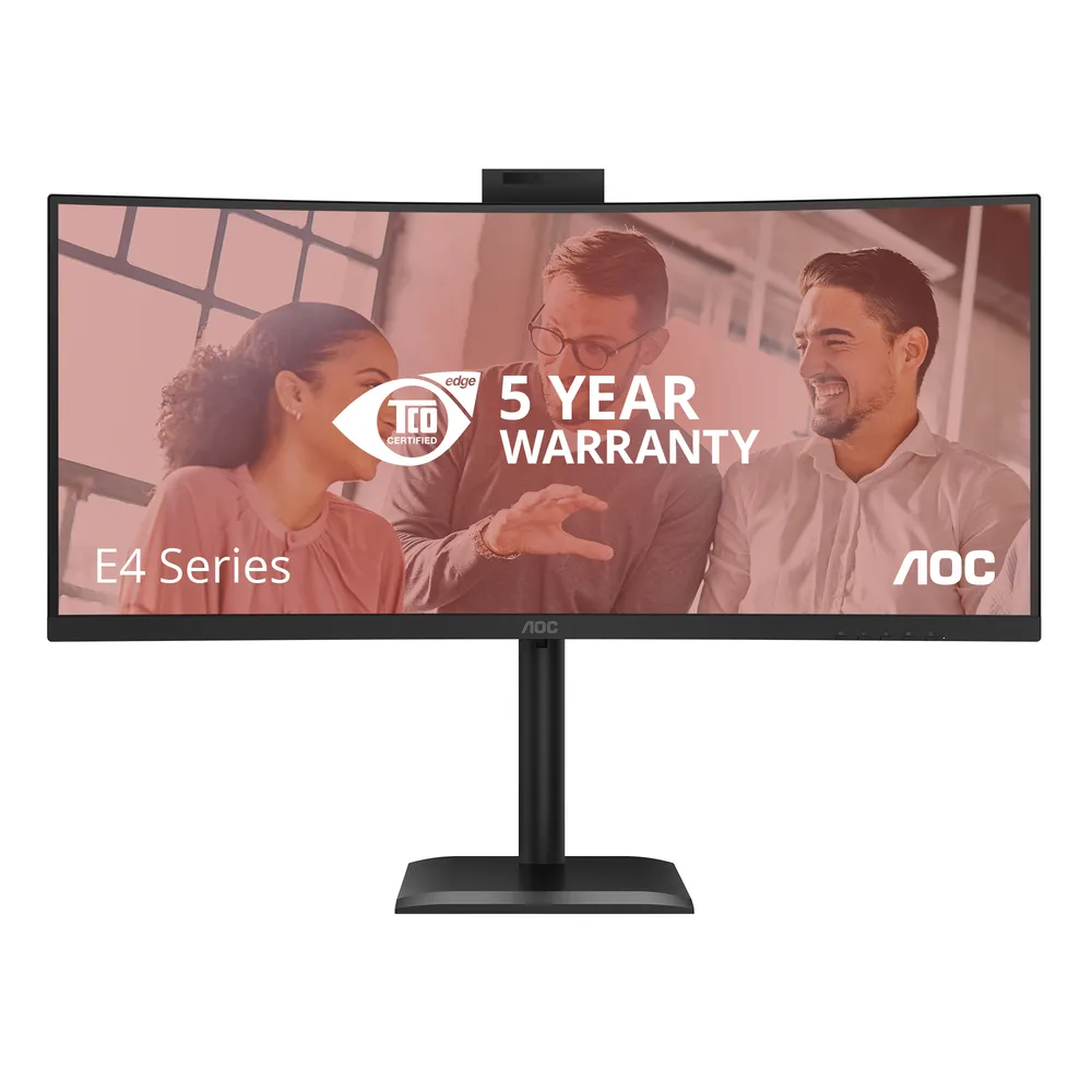 AOC CU34E4CW Curved-Monitor 86.4cm (34") UWQHD | cu34e4cw | VA - 4ms