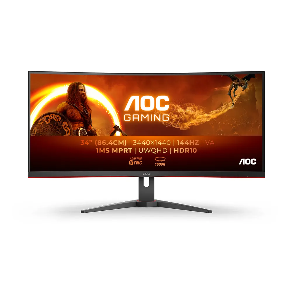 AOC Gaming CU34G2XE/BK | cu34g2xe/bk | LED-Monitor - Gaming
