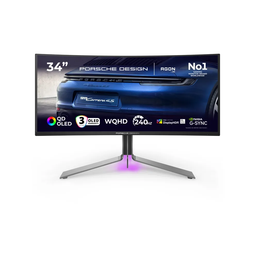 AOC AGON PRO PD34 Porsche Design | pd34 | OLED-Monitor - Gaming