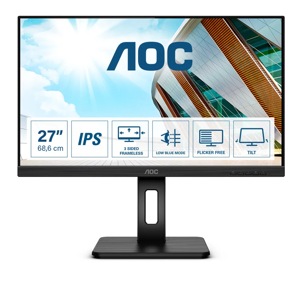 AOC Q27P2Q Monitor 68.6cm (27") WQHD | q27p2q | IPS - 4ms
