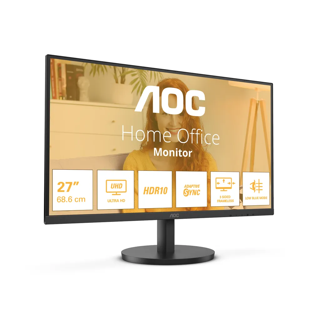 AOC Basic-line U27B3M Monitor 68.6cm (27") 4K UHD | u27b3m | VA - 4ms