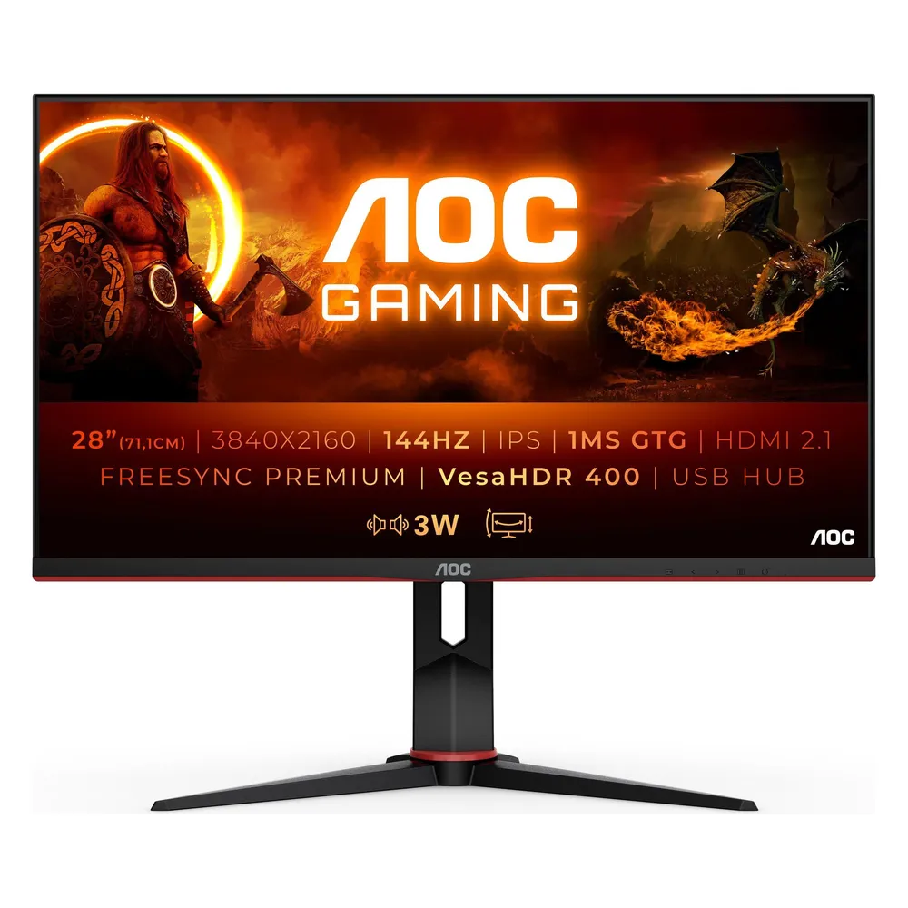 AOC U28G2XU2/BK