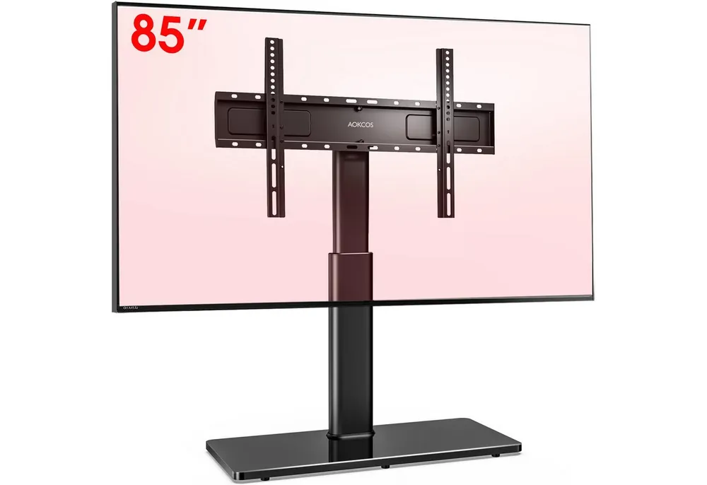 AOKCOS TV-Ständer, (bis 85 Zoll, Höhe 1130mm)