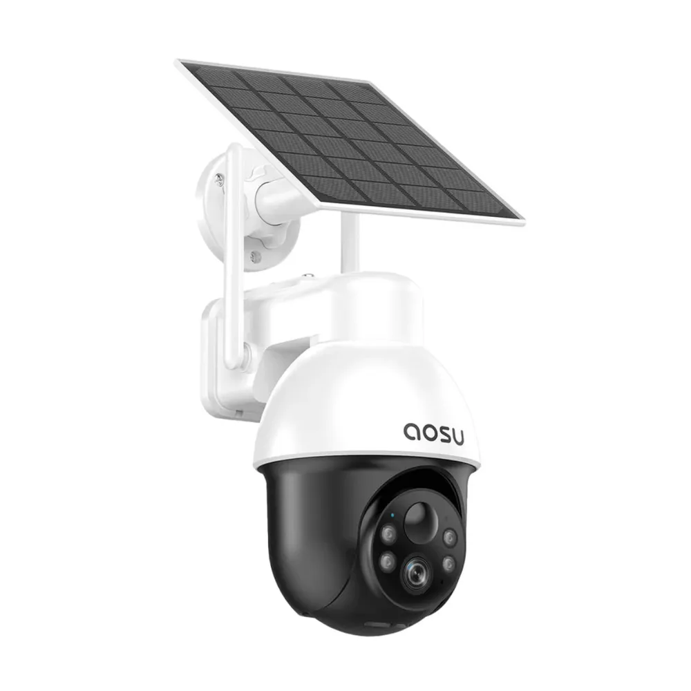 aosu SolarCam D1 SE - mit Solarpanel - Weiß