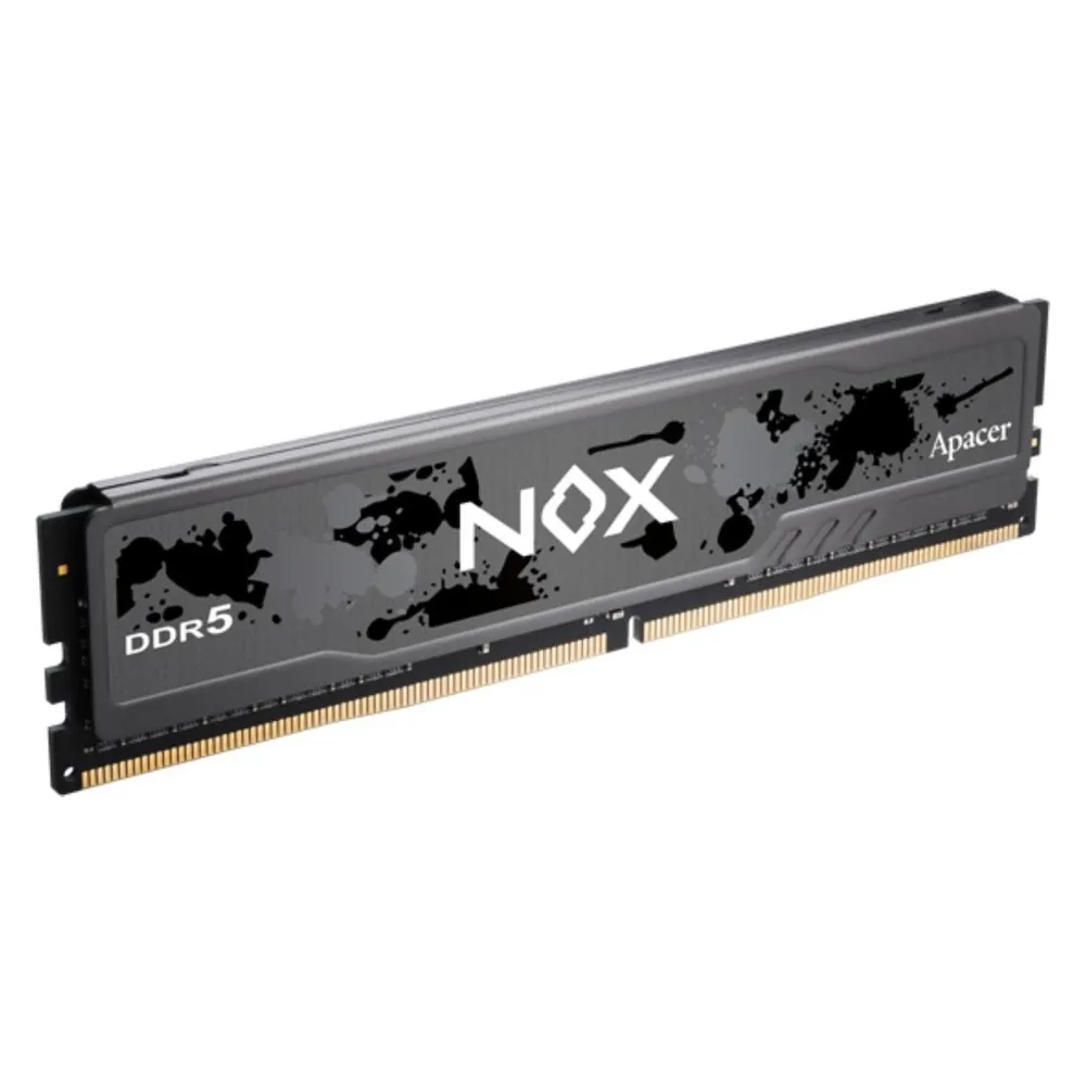 Arbeitsspeicher RAM Apacer NOX 16GB 1x16GB DDR5 6000MHz CL38 Intel XMP Schwarz
