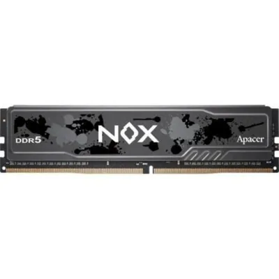 Arbeitsspeicher RAM Apacer NOX 16GB 1x16GB DDR5 6000MHz CL38 Intel XMP Schwarz