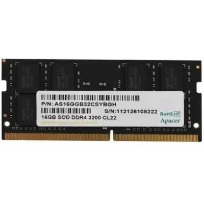 Arbeitsspeicher RAM Apacer ES.16G21.PSH 16GB DDR4 3200MHz CL22 SODIMM 1.2V