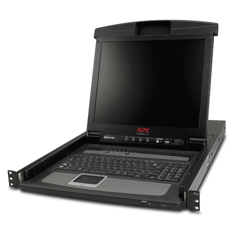 APC 43.18 cm - 17 Z Rack LCD Console - US Tastatur - mit 8 Port Analog KVM Switch