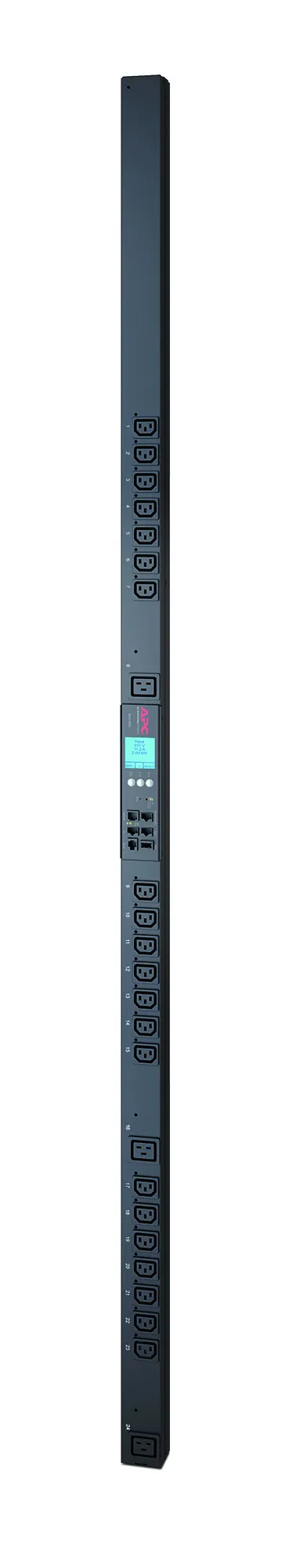 APC Metered-by-Outlet with Switching Rack PDU ZeroU 2G | ap8659 | Stromverteilungseinheit (Rack - einbaufähig)