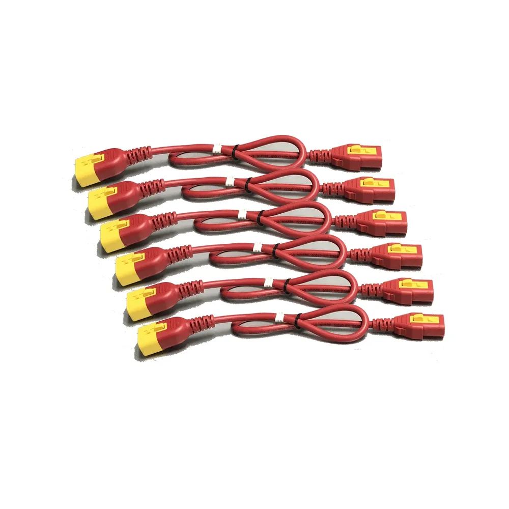 Netzkabel APC AP8704S-WWX340 1,22 m C13 auf C14 rot