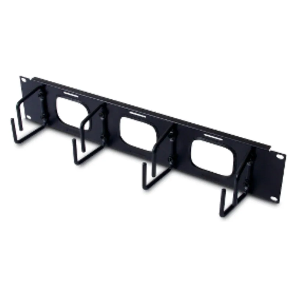 APC 2U Horizontal Cable Organizer with pass through holes