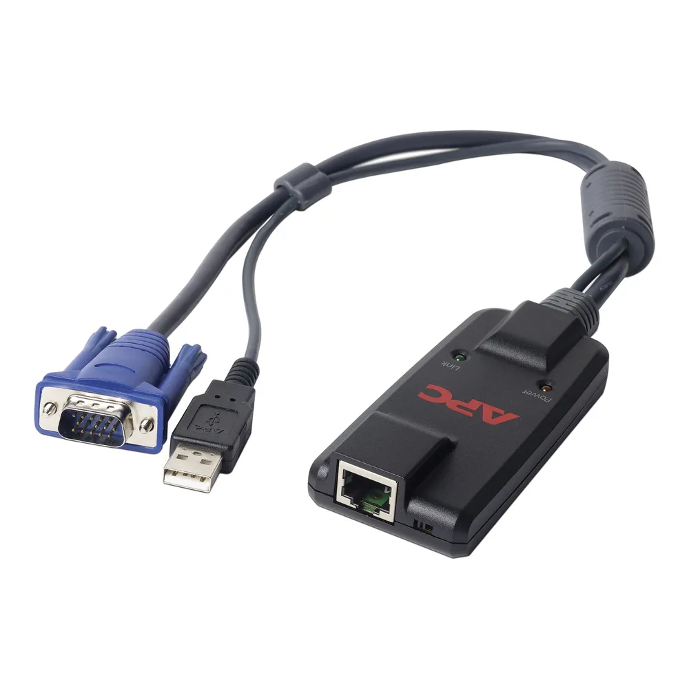 KVM-Kabel APC USBVM Schwarz D-Sub USB RJ-45