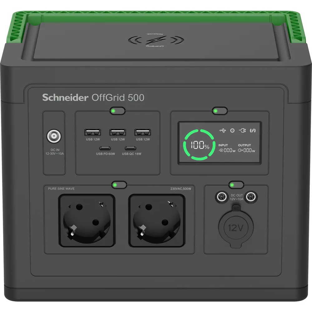 APC Schneider OffGrid 500 | pps500-gr | Tragbares kraftwerk