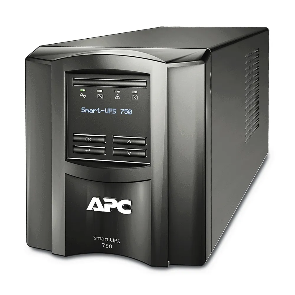 APC Smart-UPS LCD UPS AC 1-phase Ethernet RS-232 USB output | smt750c |