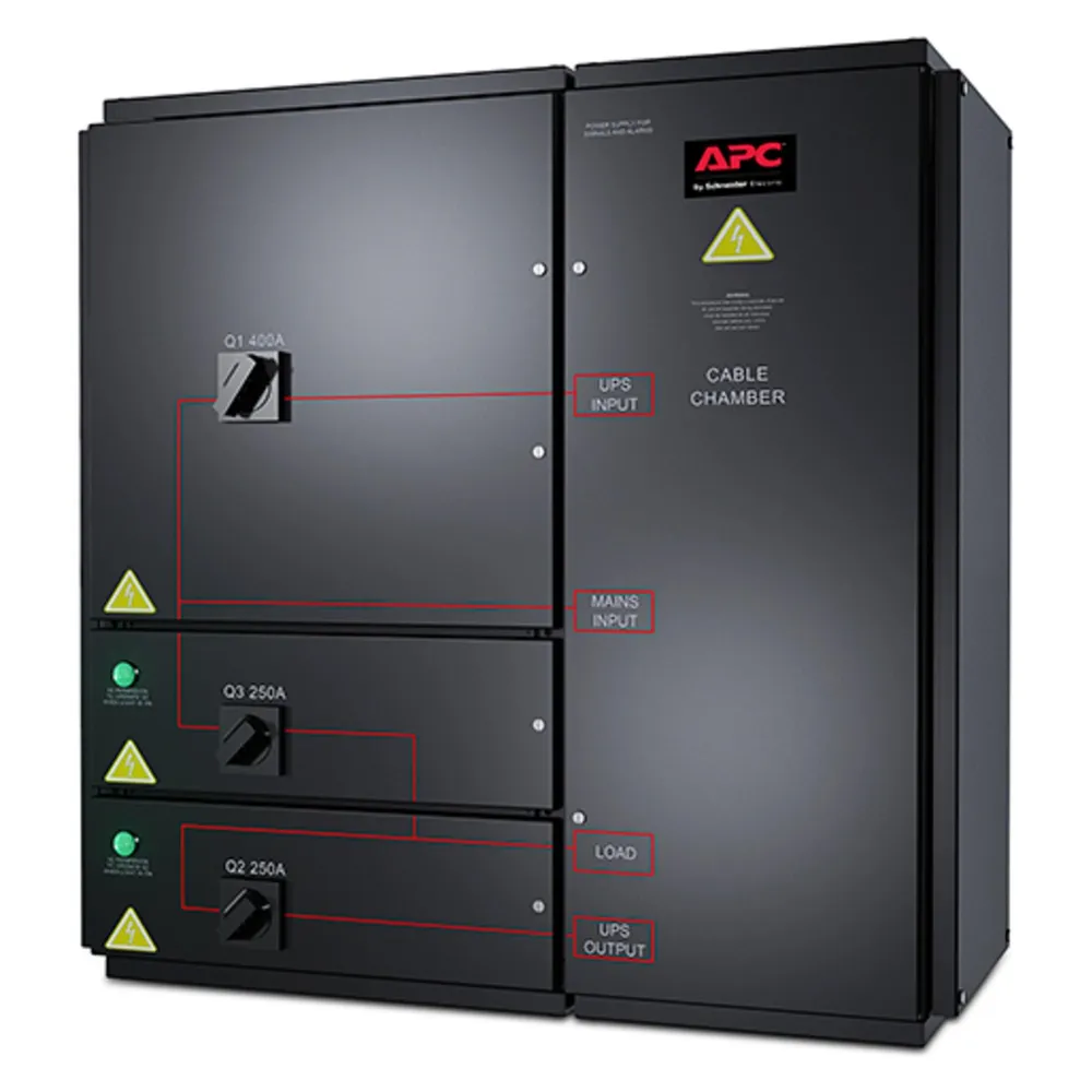 APC SYMMETRA PX 96/160KW WALL-MOUNTED MAINTENANCE BYPASS PANEL - 400V