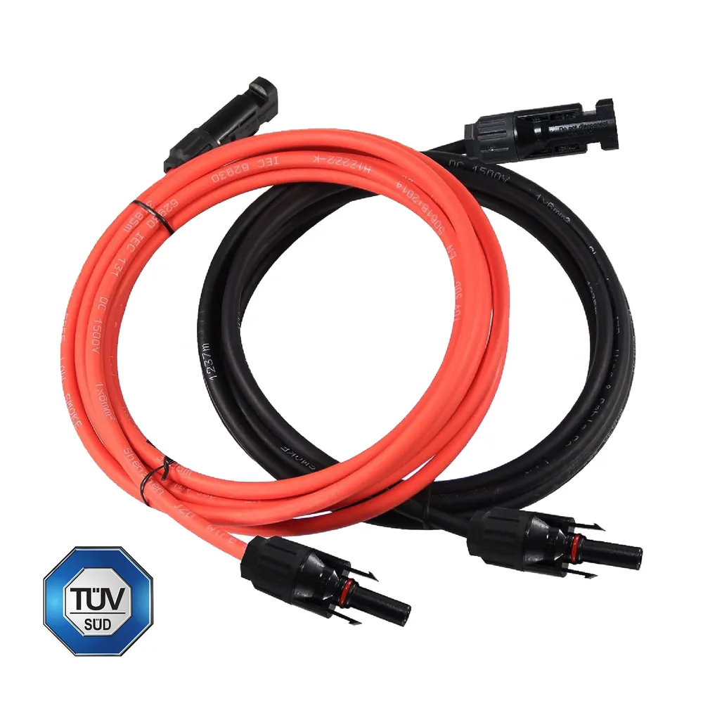 Solarkabel 2x10m mit Solarstecker