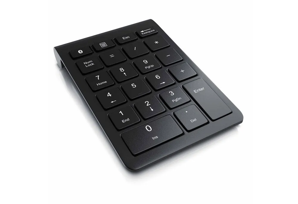 Aplic Kabellos Bluetooth Numpad mit 22 Tasten Keypad, Ziffernblock Wireless-Tastatur (10 Multifunktionstasten, Tastaturerweiterung für Laptop PC und Tablet)