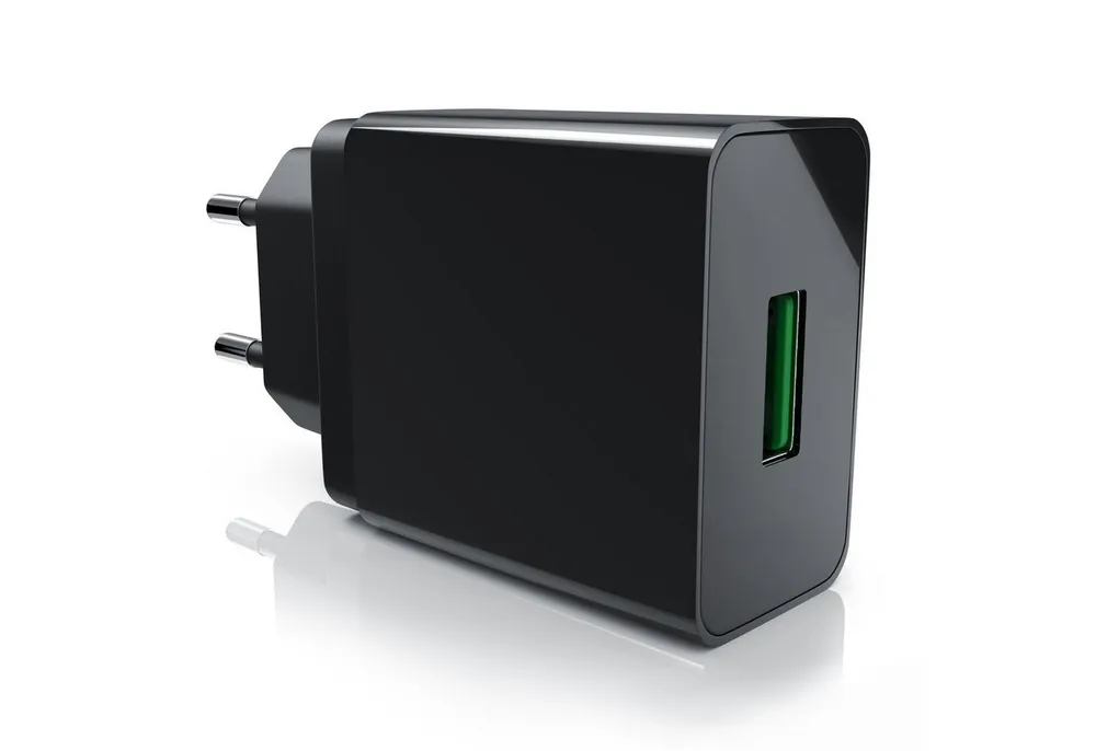 Aplic mit Schnellladefunktion, 18W Quick Charge 3.0, Ladeadapter, Netzteil USB-Ladegerät (3000 mA, 1-tlg., Quick Charge 3.0 USB-Ladegerät 1x USB A QC 3.0 Port / max. 3A über QC)