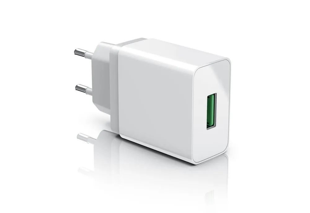 Aplic mit Schnellladefunktion, 18W Quick Charge 3.0, Ladeadapter, Netzteil USB-Ladegerät (3000 mA, 1-tlg., Quick Charge 3.0 USB-Ladegerät 1x USB A QC 3.0 Port / max. 3A über QC)