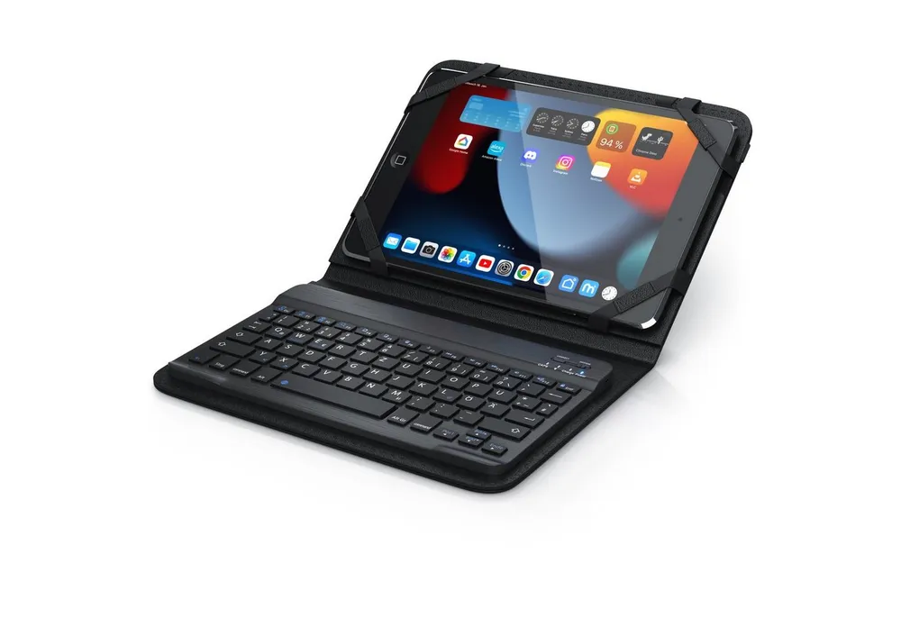 Aplic Tablet-Tastatur (Bluetooth-Keyboard, 9-10" Tablets Kunstledercase für den Transport)