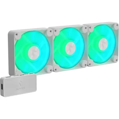 Kühlung Luft APNX 120 mm FP1 RGB Adressierbar PWM 3 Stück