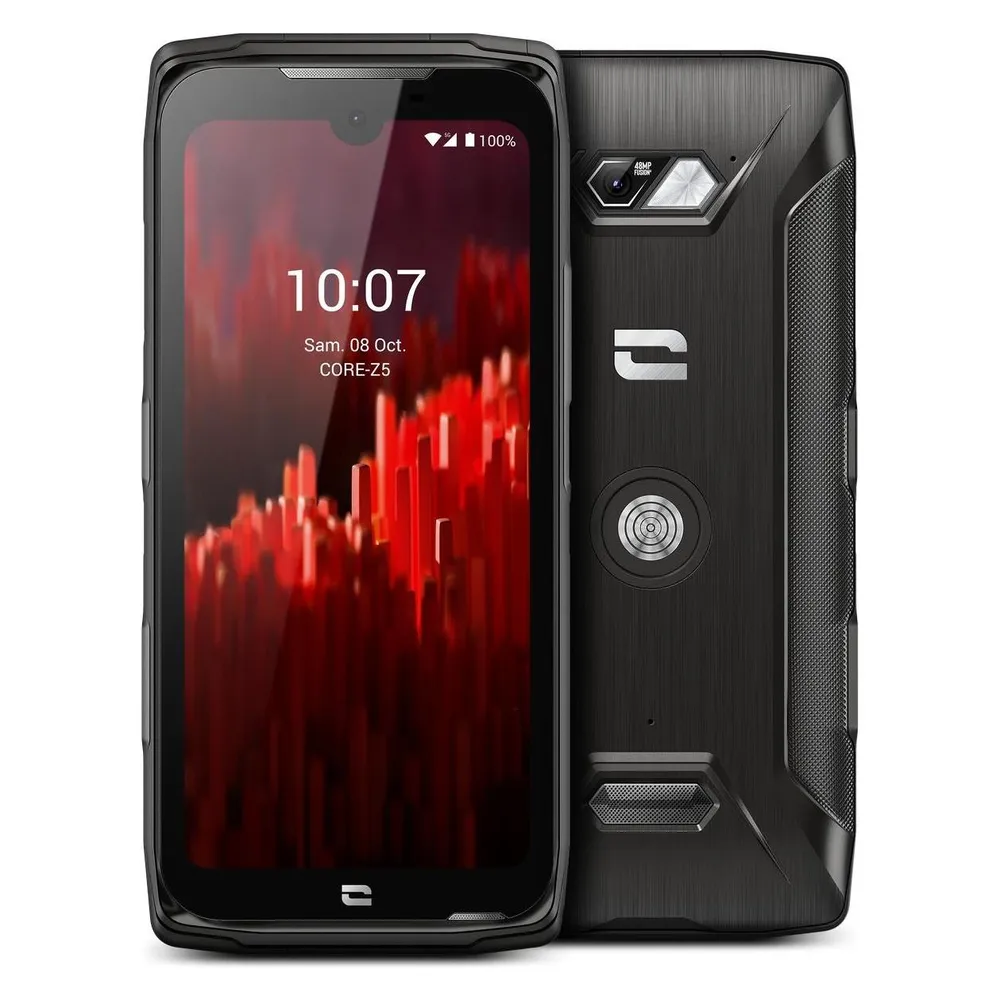 Qualcomm QCM6490 4G 6GB 128GB 6.5" Schwarz