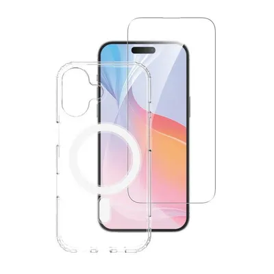Handyhülle 4smarts Cover Polycarbonat Transparent kompatibel mit iPhone 16