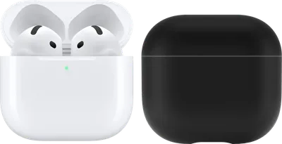 Apple AirPods 4 mit Aktiver Geräuschunterdrückung + Hülle